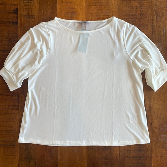 H&M Puff Sleeve Blouse - Picture 1 of 8